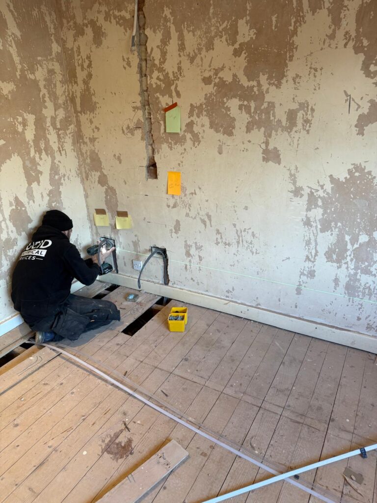 Lucid electrical services House Rewire Leeds